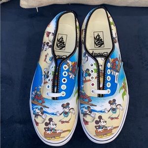 Disney X Vans Mickey Luau Beach US women’s size 10